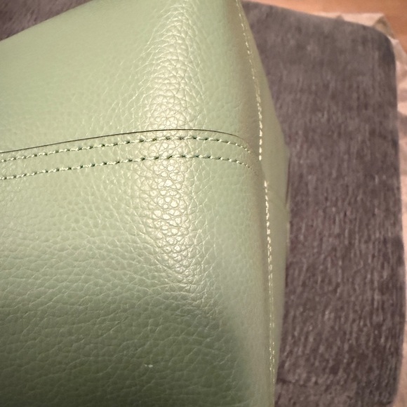 Coach Soft Green city Tote with Scarf - Picture 11 of 15
